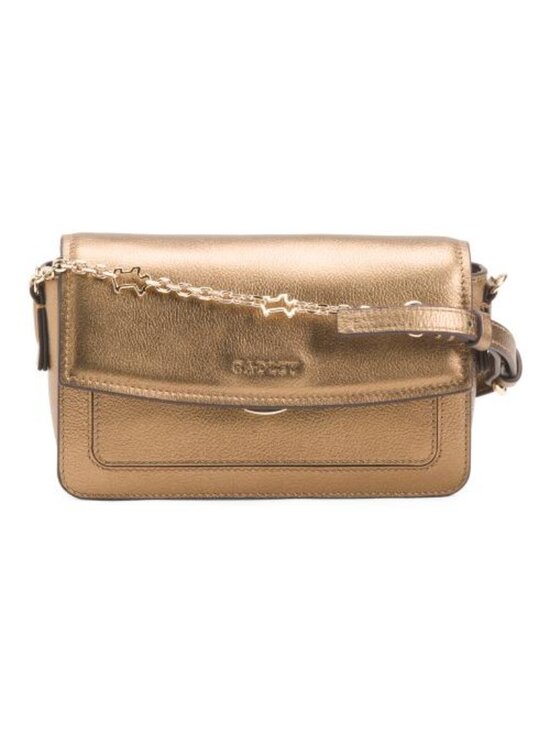 RADLEY LONDON Handbags - RADLEY LONDON Leather Albert Road Metallic Mini Flapover Crossbody
